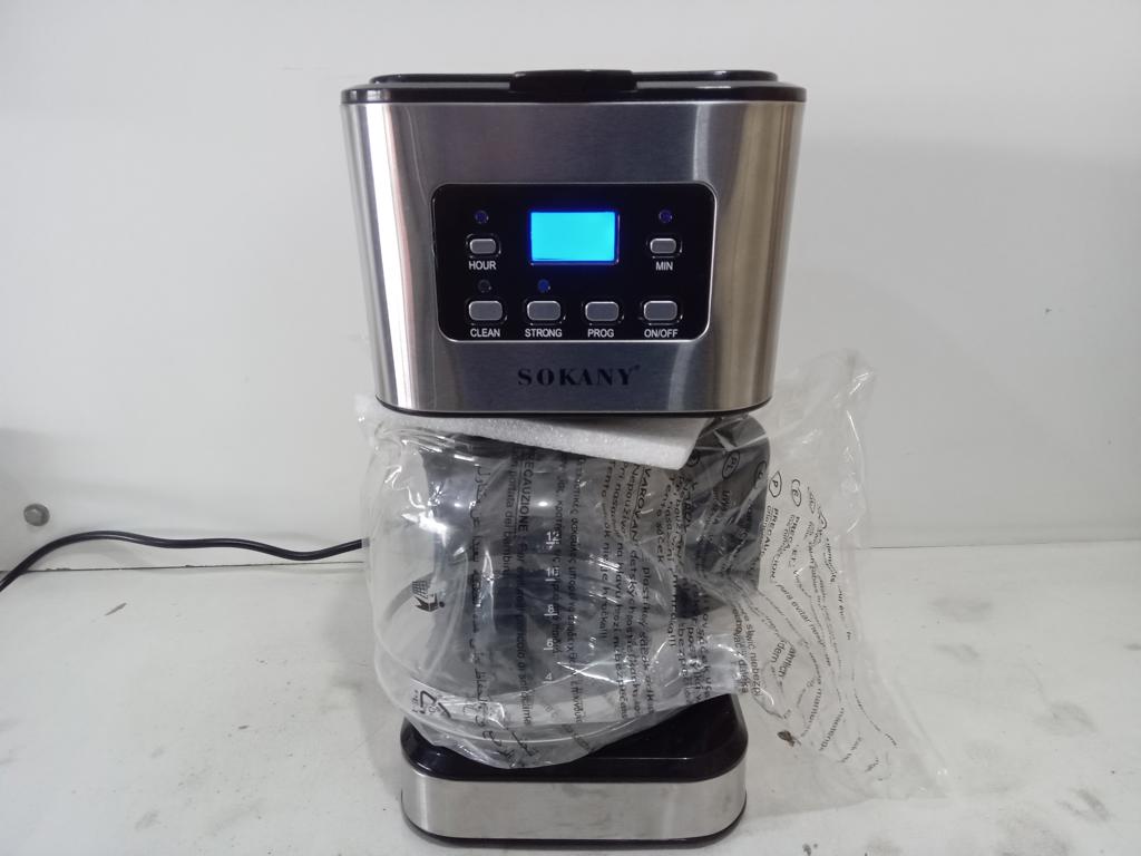 Cafetera Marca Sokany Modelo Cm-121e Nuevo Sin Uso Acc No Tiene