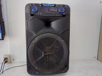 Caja De Sonido Amplificada Marca Mega Estar Modelo Spa158bte Sin Control Usado En Buen Estado Acc Cable Cte