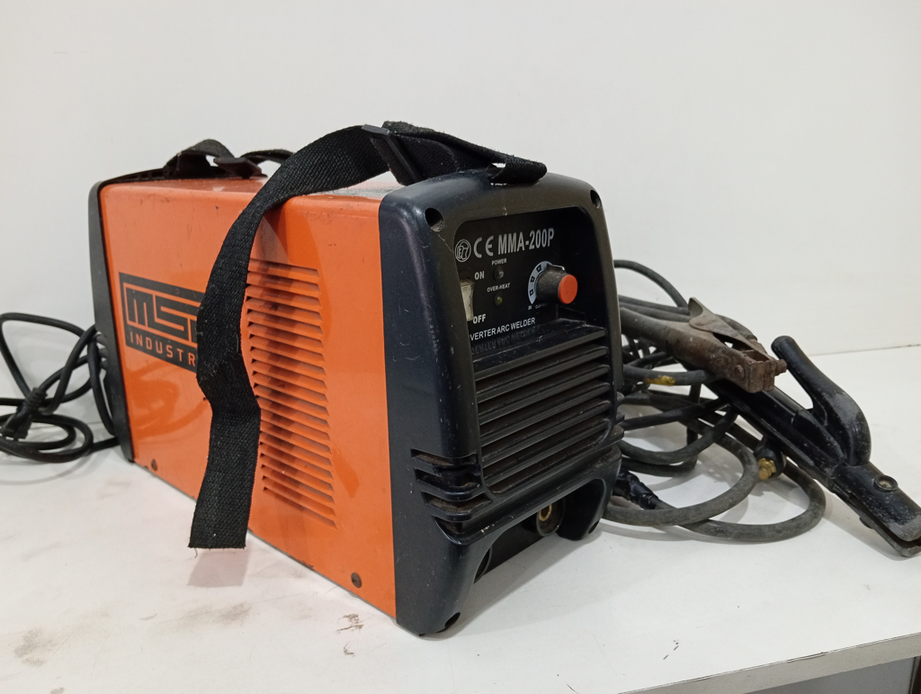 Soldador Marca Msa Modelo Mma-200p Usado En Buen Estado Acc PinzaGamcho Tierra