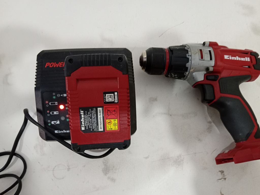 Foto 2 de Destornillador Electrico Marca Einhell Modelo Te-Cd 18/2li Acc Bateria De 18vCargador