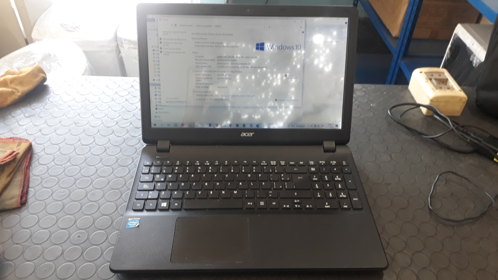 Notebook Marca Acer 15 Modelo Ms2394 Procesador Intel Celeron 2.16ghz Memoria Ram 2 Gb Disco Duro 300 Gb Acc Web CamWifiSalida HdmiTeclado Nco