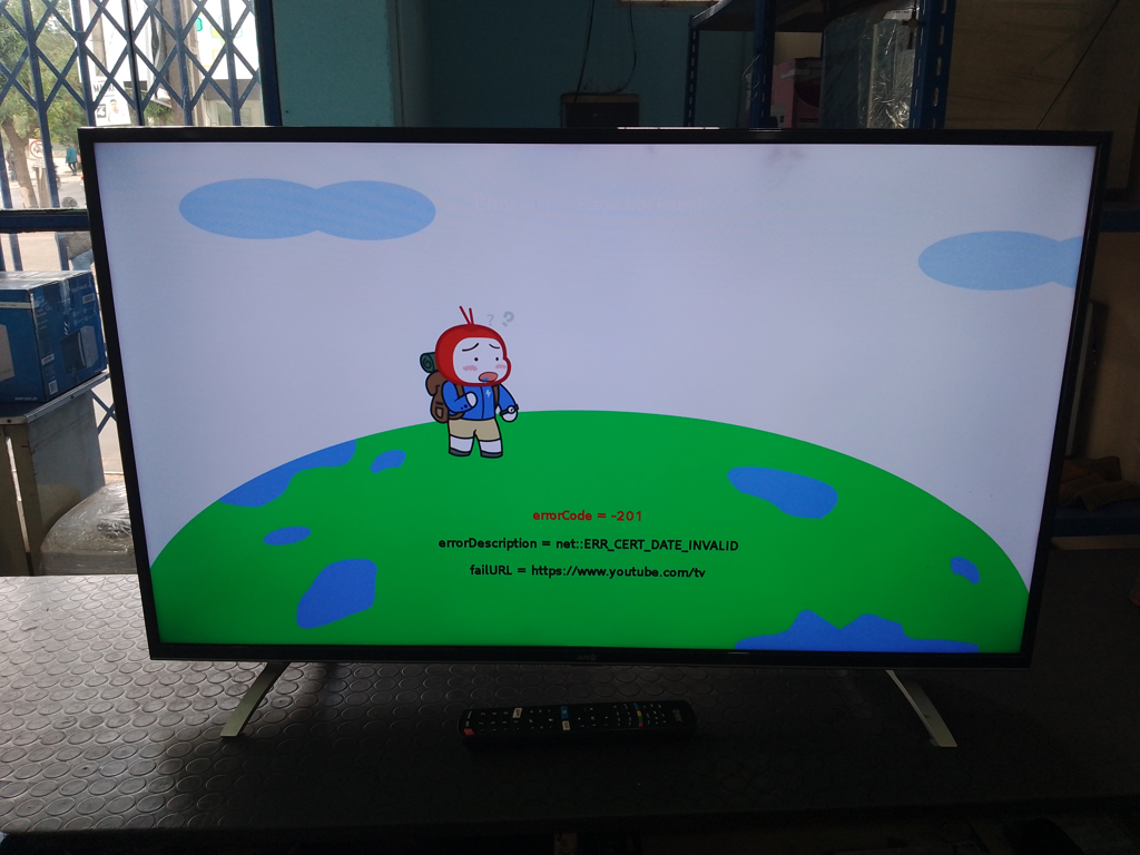 Televisor Led Smart De 43 '' Marca Jam Modelo Ja43fhd218s Con Control Usado En Buen Estado Acc 2 Patitas2 Hdmi2 UsbLamAvWifi