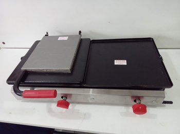 Plancha Hamburguesera Marca Progas Modelo P27055 Nuevo Sin Uso Acc Con Tapa