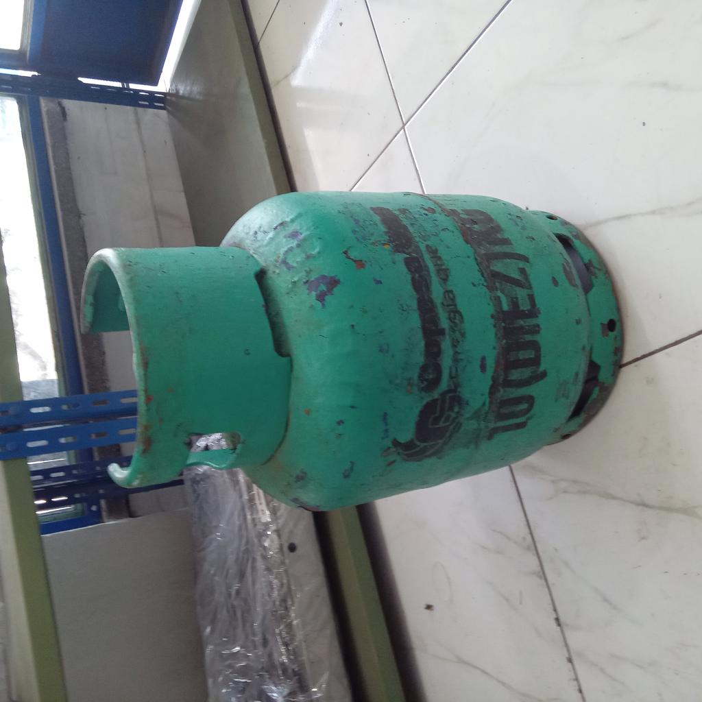 Garrafa Cap 10 Kg. Marca Copesa Gas Usado En Buen Estado Color Verde Acc No Tiene