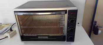 Horno Marca Black + Decker Litros 30 Modelo Ct0300-Cl Usado En Buen Estado Acc Con ParrillaBandeja