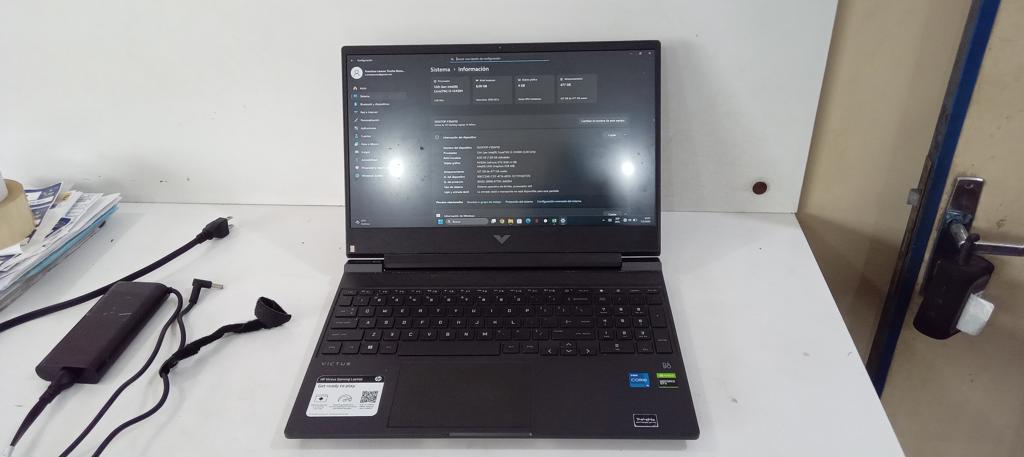 Notebook Marca Hp-15 Modelo 15faoo31dx Procesador 12-Th-Gen-Intel-Core-I512450h-2.00ghz Memoria Ram 8 Gb Disco Duro 500 Gb Generacion 12 Acc Web CamWifiSalida HdmiTecl Nco